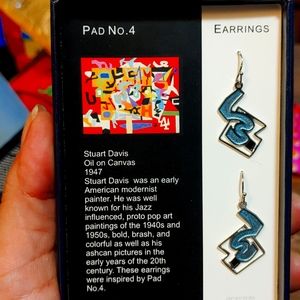 Museum Reproduction Earrings NWOT